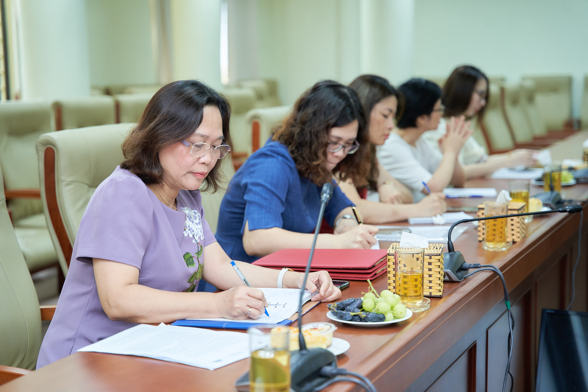 Phó Cục trưởng Cục trẻ em Vũ Thị Kim Hoa chủ trì Lễ công bố 