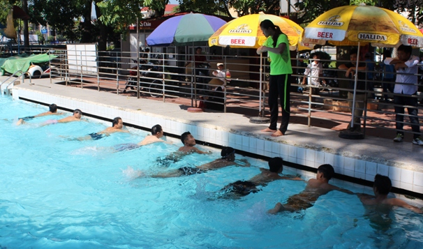 Hải Dương: Khai mạc lớp huấn luyện viên phòng chống bão lụt và cứu nạn, cứu đuối năm 2018