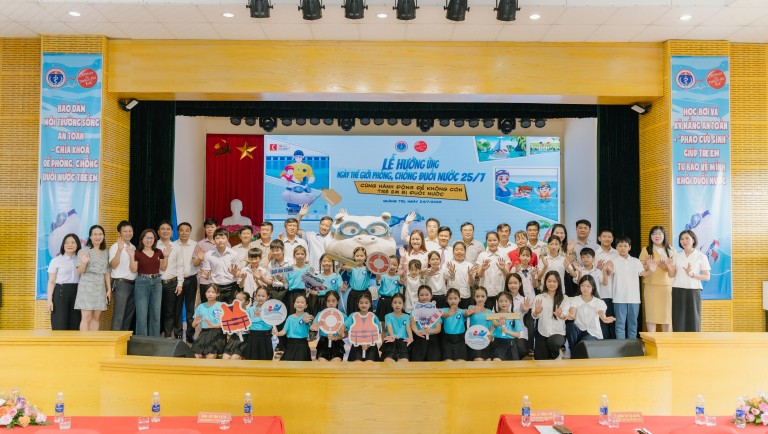 NGÀY THẾ GIỚI PHÒNG, CHỐNG ĐUỐI NƯỚC NĂM 2025: “Cùng hành động để không còn trẻ em bị đuối nước” NGÀY THẾ GIỚI PHÒNG, CHỐNG ĐUỐI NƯỚC NĂM 2025: “Cùng hành động để không còn trẻ em bị đuối nước”